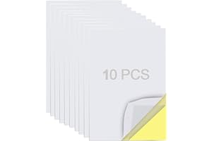 KAIHENG cinta transparente de doble cara, tamaño A4, cinta adhesiva extra fuerte, de doble cara con forro amarillo para bricolaje, fiesta, arte, manualidades, decoración del hogar (10)