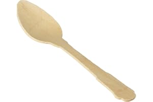 GARCÍA DE POU 100 unité - Cuillères À Café 'Classic' 12 Cm Naturel Bois
