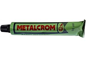 MEFRA METALCROM DONA BRILLANTEZZA ALLE PIASTRE DELLE CUCINE ECONOMICHE E DELLE STUFE IN CONFEZIONE DA 50 ML