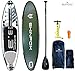 Produktbild SKINFOX Turtle grün Stand up Paddle Board Set aufblasbar Paddelboard|TESTSIEGER SUP|335x78x15 cm|Tragkraft 175 kg|(Board,Rucksack m. Rollen,Doppelhub-Pumpe,Repair-Set,Carbon-SUP Paddel)