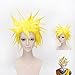 Produktbild 12" Short Lemon Yellow Msn Kunsthaar Perücken Dragon Ball Anime Son Goku Cosplay Kostüm-Perücke