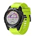 Produktbild Y56 ersatzband Armband Uhrenarmband Bracelet fitnessarmband für Garmin Fenix 5X Plus,Ersatz Silikon Schnellverschluss Einfach Fit Wirstband Für Garmin Fenix 5X Plus (Grün)