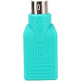 VGEBY USB Buchse auf PS2 Stecker Adapter Ersatz USB Konverter für Tastatur und Maus