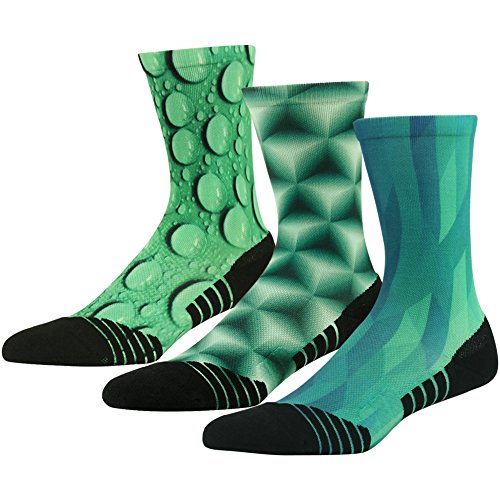 HUSO - Calcetines de senderismo unisex con impresión digital -  Multicolor -  talla única