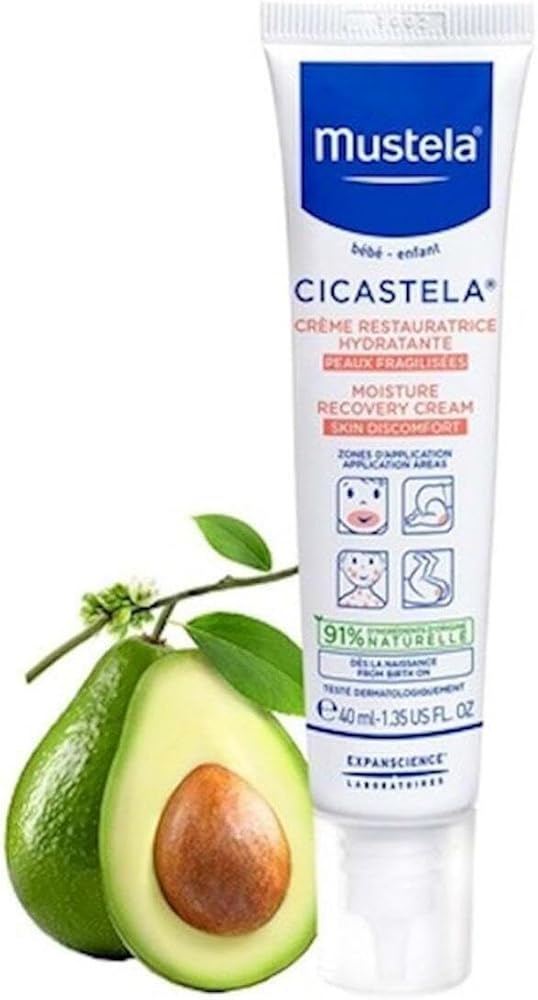 Mustela Cicastela Onarıcı Bebek Bakım Kremi, 40 ml