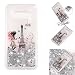 Produktbild JUNHENG Hülle kompatibel mit Samsung Galaxy S10e,Glitter Flüssig Quicksand Cover Case Clear Transparent Silikon TPU Handyhülle Bling Cute Original Schutzhülle für Samsung S10e - Turm