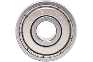 BSSTORE 626-ZZ Rodamientos de bolas 6x19x6mm Doble Blindaje de Metal 626Z Acero Cromado Bolas de Garganta Profunda de Doble Pantalla Radial (1)