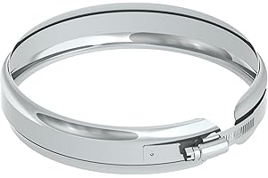 TECNOVIS Klemmband aus Edelstahl für einwandige Schornsteine, Durchmesser 180 mm