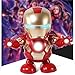 Produktbild DHShop Model Toy Dance Wird EIN animiertes Modell Sein, EIN elektrisches Roboterspielzeug von Captain America, das für Kinder und Jungen geeignet ist - 7,8 * 4,3 * 4,9 Zoll