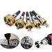 Produktbild TAOtTAO 5 STÜCKE Highspeed-Lochöffner (5 in 1) Lochsäge Zahn Kit HSS Stahl Bohrer Cutter Tool Set Für Metall Holz Legierung