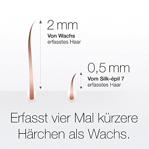 Braun Silk-épil 7 Epilierer 7-561, 6-teilig, inklusive Rasierer- und Trimmeraufsatz - 3