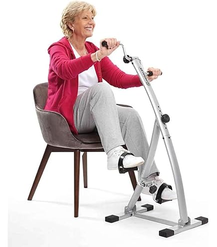 Mini Exercise Bike Portable Home Pedal Exerciser Gym Fitness Leg Arm