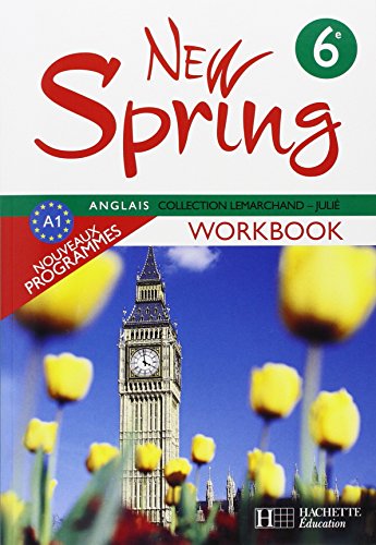 New Spring Anglais 6e LV1workbook (LemarchandJulié)