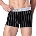 Produktbild Btruely Boxershort Herren Shorts Strip Herren Unterwäsche Boxer Sexy Unterhose (XL, Schwarz)