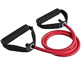 BlueBeach® Resistance Fitness Band D Type - Gym Yoga Muscle Workout Exercise Elastic Equipment Training Tool Tube Rope Cable Stretch Fashion Body (Random Colour)