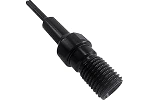 QUVBKZ 1 e 1/4" UNC a SDS PLUS Adattatore per Carotaggio Hardware Nero, Adattatore per Carotaggio Diamantato, Adattatore per Carotaggio per Utensili di Prodotti Industriali