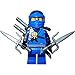 Produktbild LEGO Ninjago: Minifigur Jay aus Set 70595 mit 4 GALAXYARMS Waffen