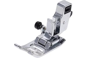 idovy ® - Adaptador Soporte de Prensatelas de Caña Baja + Suela Prensatelas Universal para Máquinas de Coser Alfa, Singer, Brother, Juki, Elna, Lidl.