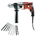 Produktbild Black & Decker Kit Bohrmaschine 1100 W mit 10 Bohrer, Anschlag und seitlichem Griff