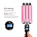 CkeyiN ® 32mm 3 Barrels Big Wave Ceramic Hair Curler Curling Iron Tongs LCD Display Temperature Adjustable Hair Styling Tool with Protective Glove