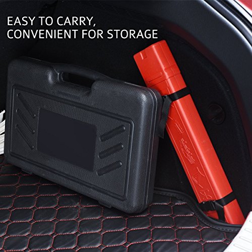 Topop 18-teilig Grill-set, Grillbesteck-Set, outdoor grill, BBQ Grill, barbecue set, Gabel, Speiße, Bürste, Pinsel, Zange, Spachtel, Leicht zu tragen, Leicht zu reinigen, mit einem robusten schwarzen Koffer, hochwertiges Material, Ungiftige Farbe - 4