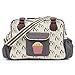Yummy Mummy Stylish Nursery Changing Bag Colour Penguin Love - Includes Travel Changing Mat Cupcake Design Luxury Baby Bag