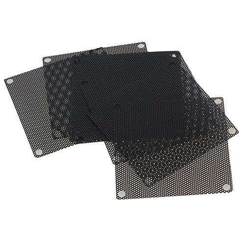 BQLZR 10pcs Computer PC Dustproof Cooler Fan Case Cover Dust Filter Mesh 80 x 80mm