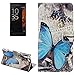 Produktbild Booktasche Wallet Design Look 12 für Sony Xperia XZ F8331 Tasche Hülle