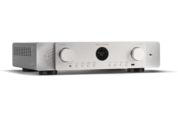 Marantz Cinema 70 S, Amplificateur 7.2 Canaux, 50W par Canal, Dolby Atmos, 8K, HEOS Built-in, 6 Entrées HDMI eARC - Argent-Or
