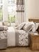 Catherine Lansfield Natural Leaf Single Quilt Set, Natural