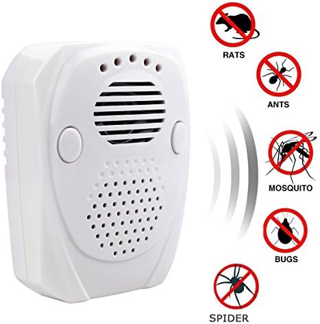 Pest Repeller,Home Pest Control Ultrasonic Reject Electronic Insects &amp; Rodents Repellent for Mosquito, Mouse, Cockroaches ,Rats,Bug, Spider, Ant, Flies-Safe, non-toxic&amp;efficient