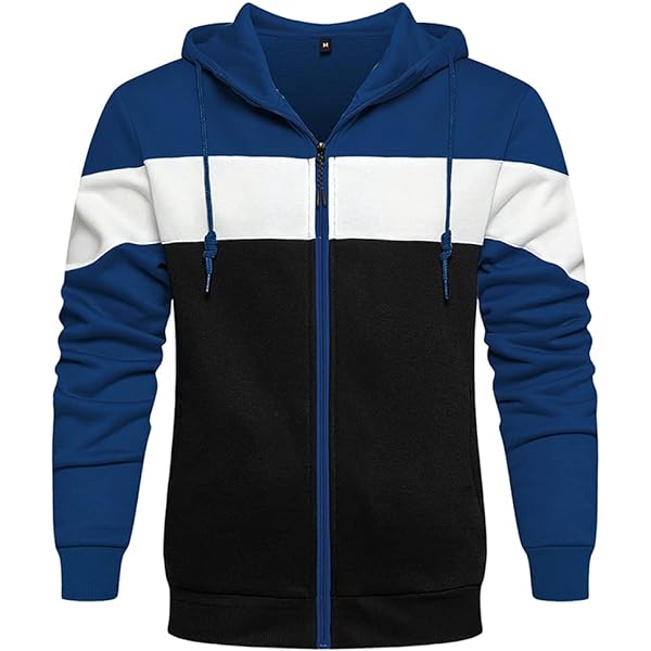 Costume Stitch Fille King Ma Men's Oblique Zipper Hoodie Casual