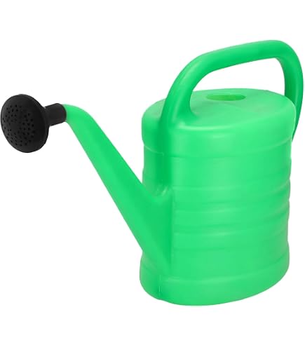 Arrosoir Jardin 10 Litres Avec Douchette - Plastique Robuste, Couleur Rouge, Design Ergonomique, Pour Fleurs Et Plantes