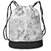 Produktbild COOABC Granite Surface Pattern Lightweight Portable Drawstring Bag Backpack Bundle Backpack
