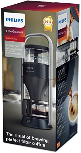 Philips HD5408/20 Cafe Gourmet Filter-Kaffeemaschine, Direkt-Brühprinzip, schwarz / edelstahl - 6