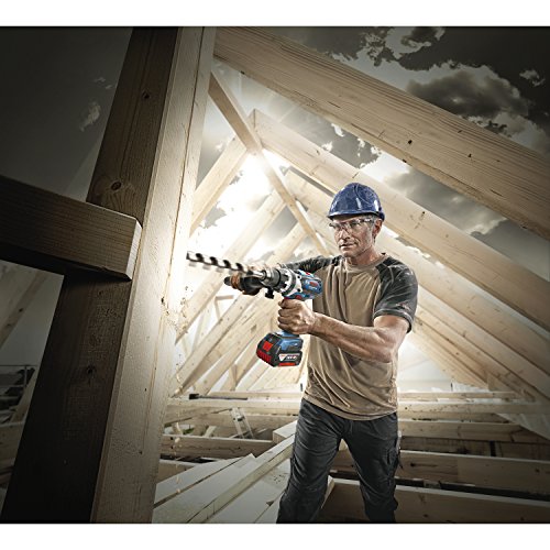 Bosch Professional GSR 18 VE-EC Akku-Bohrschrauber, 2x 5,0 Ah 18 V Akku, 13 mm Bohrfutter (Voll-Metall), L-Boxx, 06019F1102 - 2