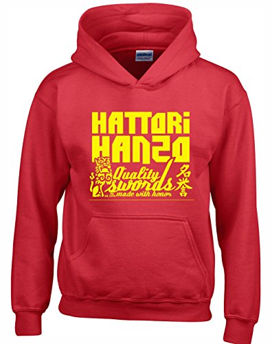Crown Designs Hattori Hanzo Cool Funky Geek Nerd Gift Unisex Hoodies for Men, Women & Teenagers