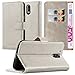 Produktbild Cadorabo Hülle für Motorola Moto G4 / Moto G4 Plus - Hülle in Cappucino BRAUN – Handyhülle im Luxury Design mit Kartenfach und Standfunktion - Case Cover Schutzhülle Etui Tasche Book
