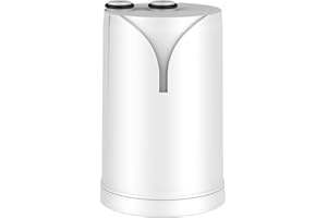 GLACIER FRESH Filtro acqua rubinetto ON TAP (600L), compatibile Brita® On Tap V/Pro V-MF/HF, Filtro a carbone riduce 99% cloro, PFAS, microplastiche, metalli e cattivi odori (1 pezzo)