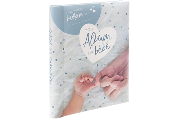 ATMOSPHERA CREATEUR D'INTERIEUR Livre de Naissance 100 Pages Bleu