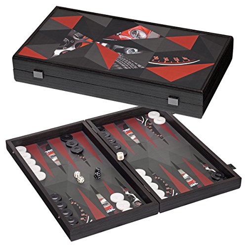 Preisvergleich Produktbild Philos 1884 - Backgammon, Motiv Sportwagen, Sonderartikel