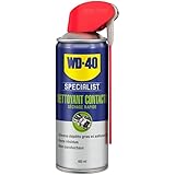 WD-40 Specialist • Nettoyant Contact • Spray Double Position • Elimine huile, dépôts gras, poussière, saleté, résidus de flux