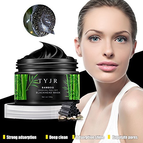 TYJR Vena Beauty High Density Blackhead Remover Black Mask Cleaner Purifying Deep Cleansing Blackhead Black Mud Face Mask Peel-off 100ml - 2