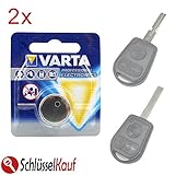 2x VARTA Knopfzellen Schlüssel Batterie für BMW E36 E38 E39 E46 Z3 Autoschlüssel