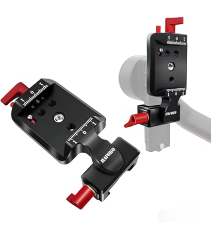 SMALLRIG Plaque De Montage Verticale Pour Cage, Filetage 1/4''-20