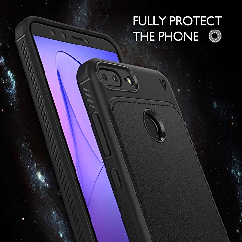 Honor 9 Lite Cover, iBetter Honor 9 Lite custodia,ultra protettiva,Resilient assorbimento,Sento comodo,per Huawei Honor 9 Lite.(Nero)