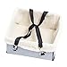 Produktbild colorpet Deluxe Tier/Hund Auto Sitzerhöhung, tragbar Auto Pet Booster Sitz mit Wechselrahmen Sicherheit Leine und Reißverschluss Aufbewahrungsfach