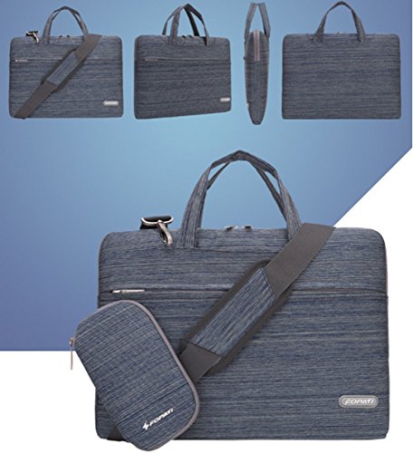 MojiDecor 15- 15,6 Zoll Wasserdichte Laptoptasche Laptophülle wasserdichte Notebooktasche stilvolle Aktentasche für MacBook Pro/ Air/ Acer/ Asus/ Dell/ Fujitsu/ Lenovo/ HP/ Samsung - 6
