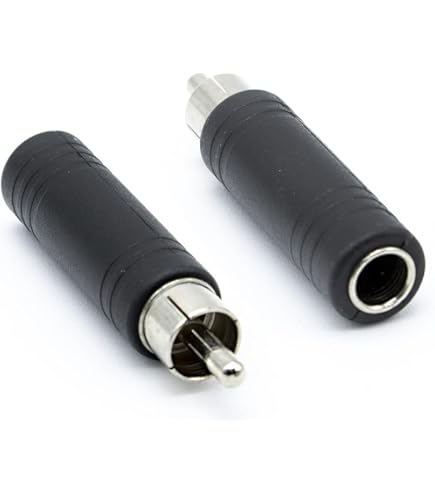 Cavo Rca Placcato Oro 6 Pollici Cavo Audio RCA Da 2 A 2, Placcato Oro, 6 Pollici - Perfetto Per DJ, Mixer E Sistemi Stereo Cavo Audio 2 Rca Maschio - Foto 4