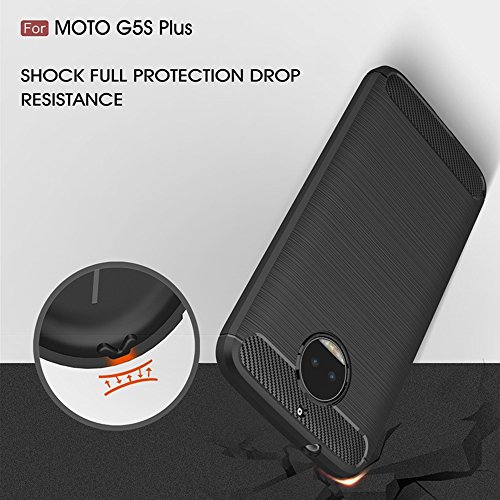 Moto G5S Plus Funda Estuyoya Silicona Efecto Carbono funda trasera Dise o Duradero alta calidad Antigolpes Gel Flexible Carcasa para G5S Plus - Negro reviews Moto G5S Plus Funda Estuyoya Silicona Efecto Carbono funda trasera Dise o Duradero alta calidad Antigolpes Gel Flexible Carcasa para G5S Plus - Negro